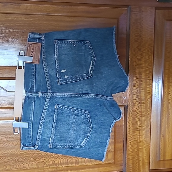 Ralph Lauren Distressed Denim Jean Shorts size 29 - Picture 2 of 7